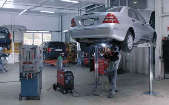 Infortuni professionali nelle carrozzerie