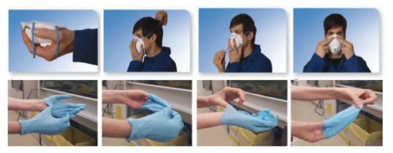 Come indossare e rimuovere i DPI