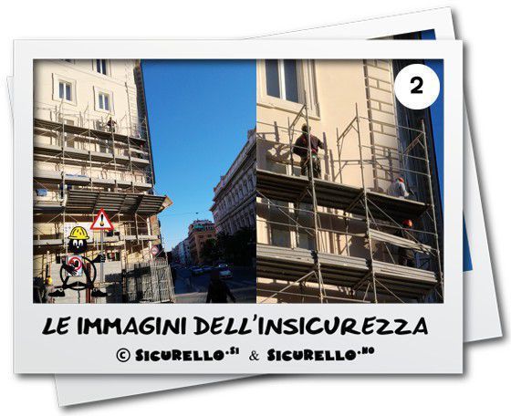 foto montaggio ponteggio