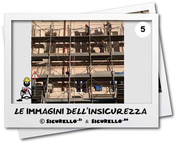 sicurezza sui ponteggi