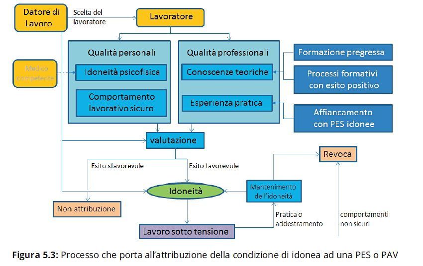 Processo che porta all’attribuzione della condizione di idonea ad una PES o PAV