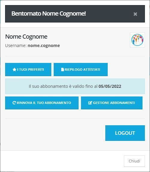 Account personale account
