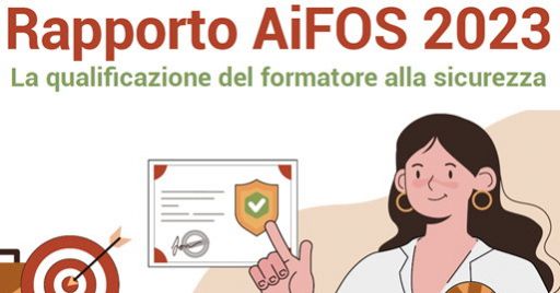 Rapporto AiFOS: i risultati della ricerca sulla qualificazione del formatore Rapporto AiFOS: i risultati della ricerca sulla qualificazione del formatore