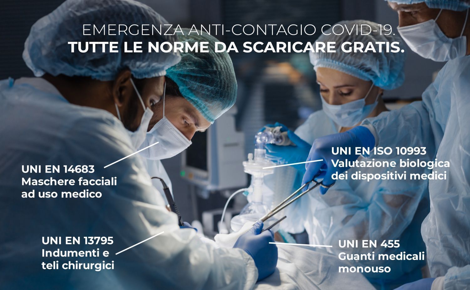 COVID-19: alcune norme UNI gratuite COVID-19: alcune norme UNI gratuite