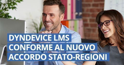 DynDevice LMS: piattaforma eLearning conforme al nuovo Accordo