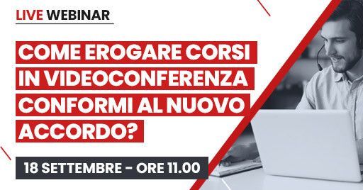 Webinar “Le novità dell’Accordo 2025 sulla formazione in videoconferenza”